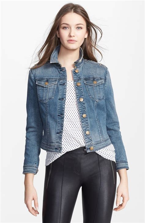 burberry women jaecket|Burberry denim jacket women's.